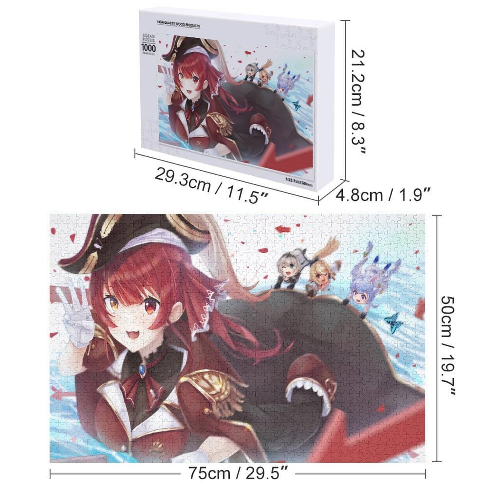 Amazon.co.jp: マリン 船長 マリリン ジグソーパズル アニメ