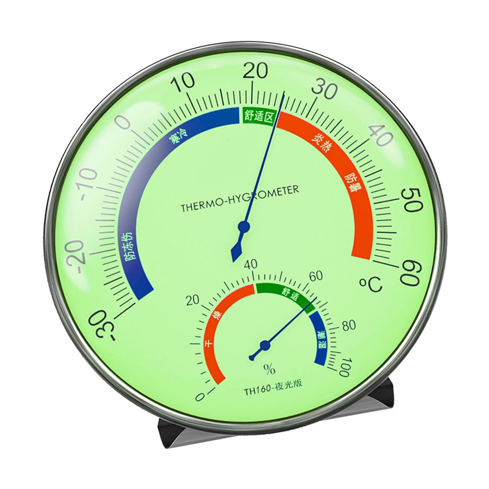 Puntatore igrometro termometro per interni ed esterni dispositivo sensore di temperatura di umidità Facile installazione Design puntatore ad alta precisione Monitor di umidità della temperatura