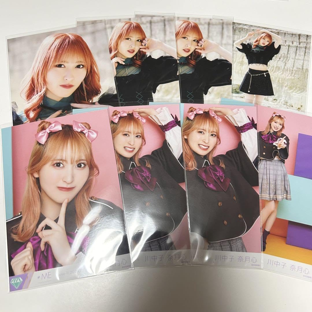 わ*ん様 ≠ME ノイミー 川中子奈月心 生写真 ポストカード 直筆サイン入り 川中子奈月心】≠ME ノイミー 生写真 6周年 直筆サイン ミニフォト