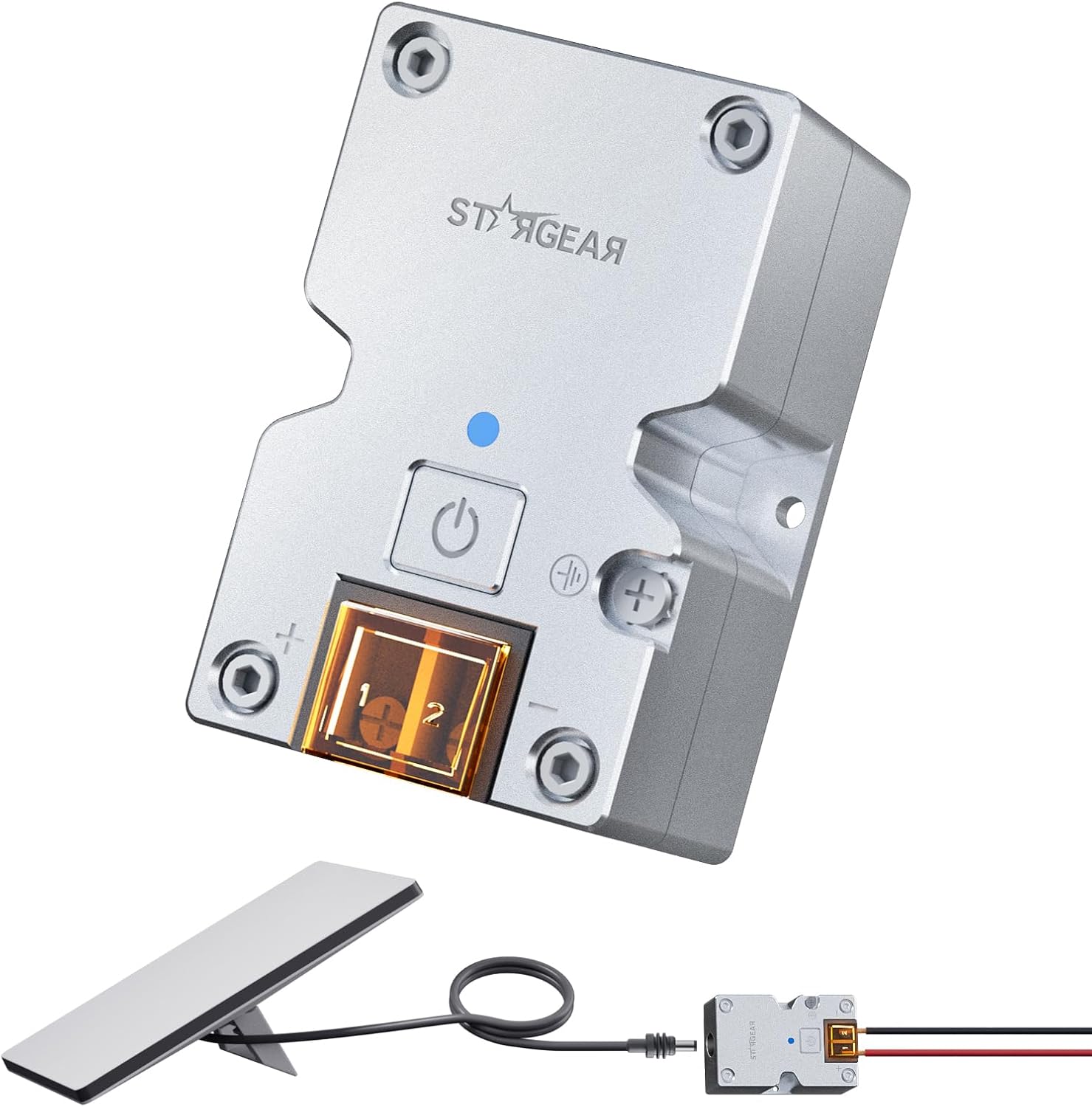 Starlink Mini 12V Adapter, DC Step Up Converter 12-24V to 28V 3.5A with On/Off Switch for Starlink Mini DC Power Supply Cable Battery Pack, Starlink Mini Accessories for RV/Truck/Boat/Outdoor Use