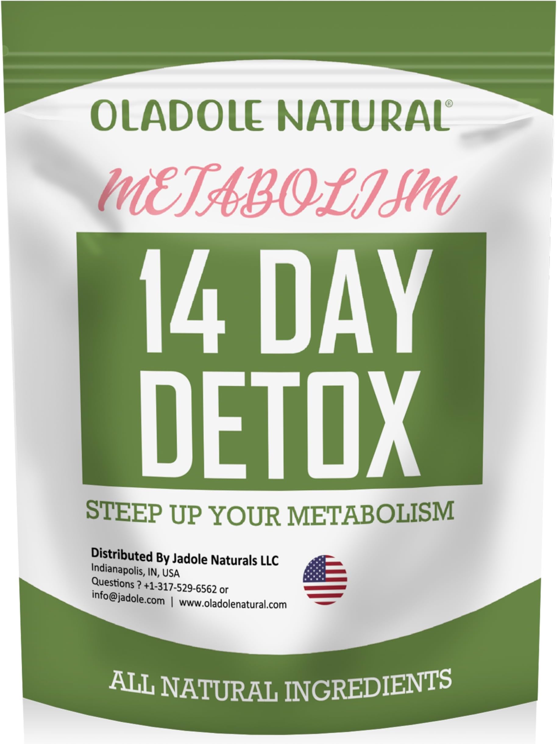 14 Day Detox Tea- 14 Tea Bags | Boosting Immune Function, Supports Weight Management, Removes Impurities & Toxins, Improve Digestive Health, For Healthy Skin | Non- GMO, Gluten Free
