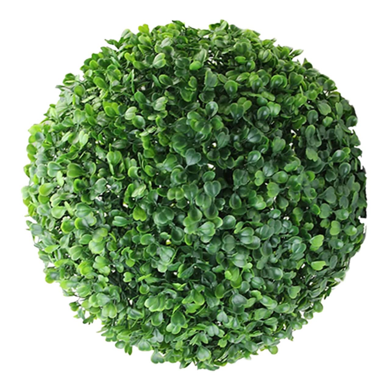Cabilock 2piezas Bola De Topiario Artificial De Césped Colgante para Decoración De Bodas y para Interiores y Exteriores