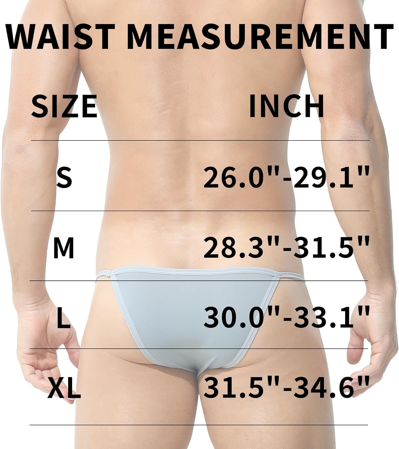 Mens Thongs Brief, Soft and Breathable Ice Silk Comfort G-String Underwear for Daily and Sports Wear - Image 7