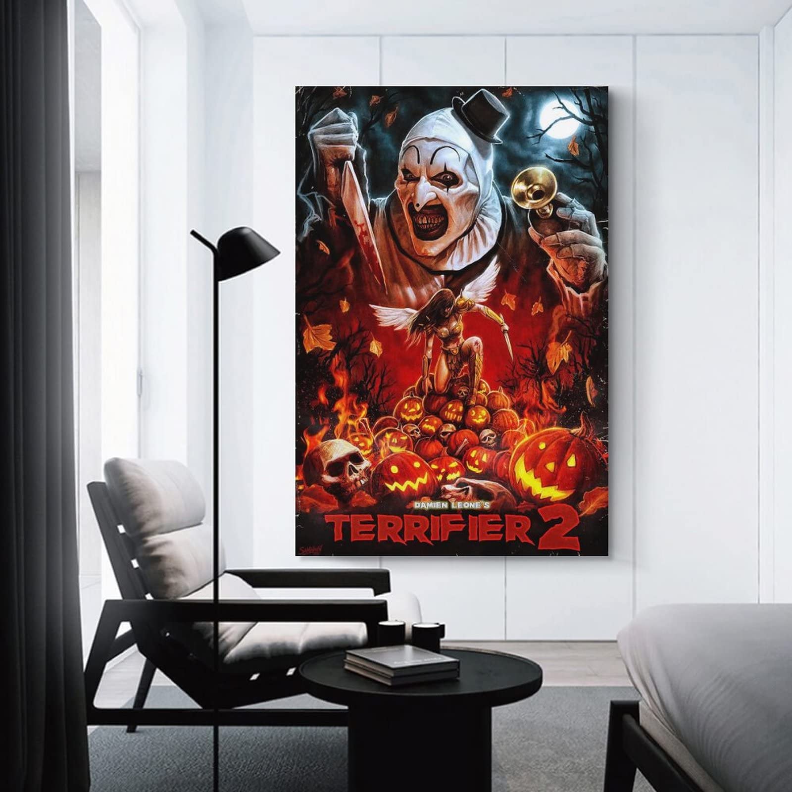 Amazon.co.jp: ホラー映画ポスター Terrifier 2 映画ポスター