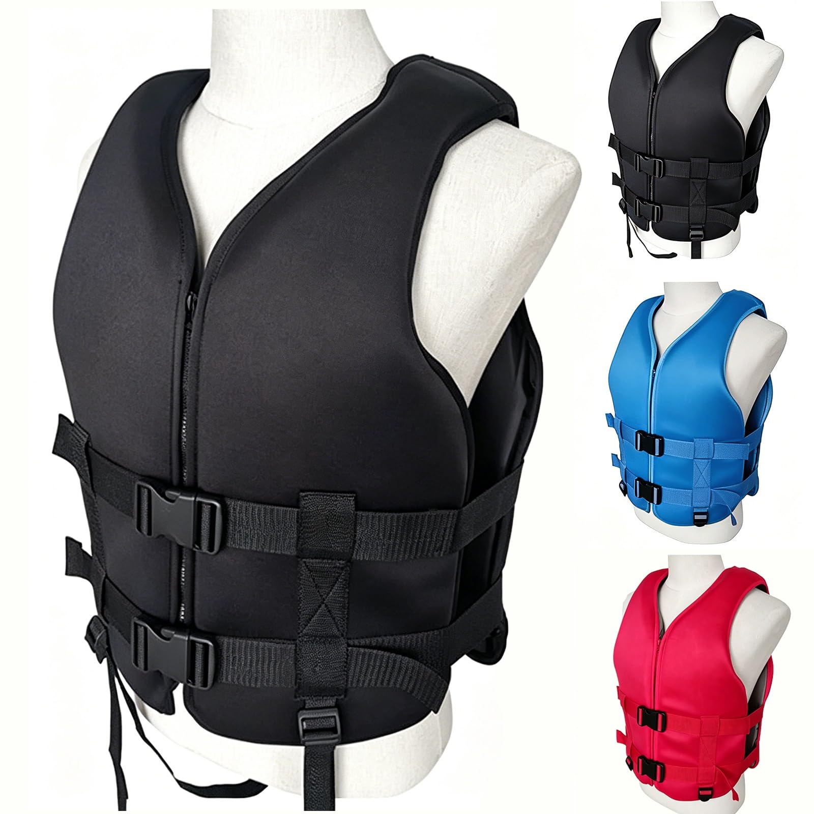 Veste de Kayak Ajustable Confortable pour Pêche Rafting Surf et Sports Nautiques