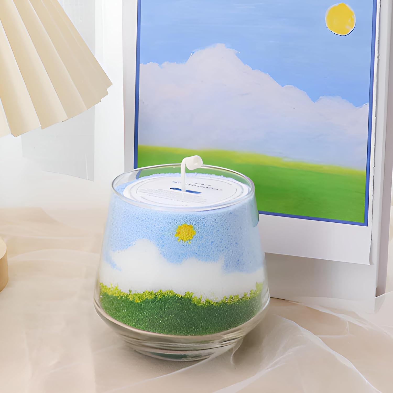 NICEME DIY Beaded Sand Wax for Candle Making Kit, 200g