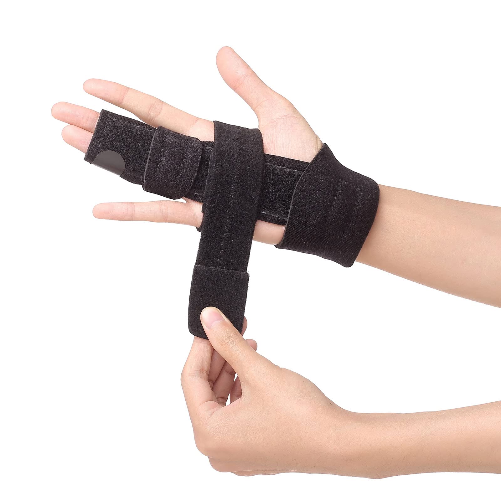 Buy 2 Finger Splint Trigger Finger Splint, Adjustable Two Finger Splint