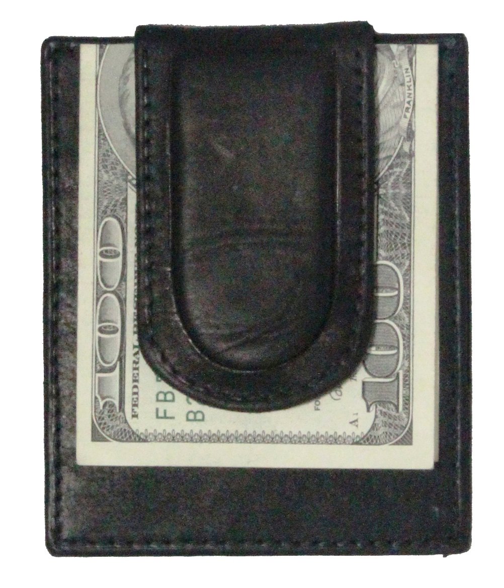 Origional Paul and Taylor Money Clip Wallet, Black, Front Pocket-image-11