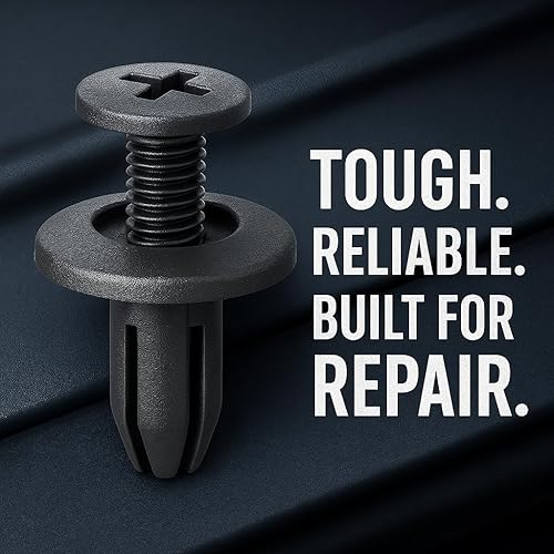 Miniatura 5 de Lantee Sujetador de remaches de plástico 15 x 12 x 6 mm