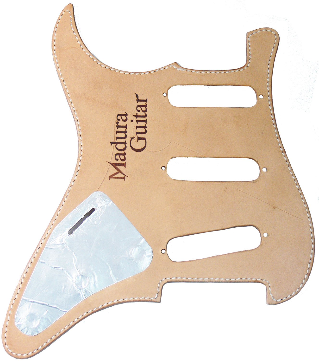 Amazon | Madura Guitat 牛革彫刻ピックガード / ストラト用 | エレキ 