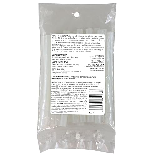 Miniatura 2 de Surebonder CS15 CoolShot Barras de pegamento de baja temperatura, 4 pulgadas, 15 por paquete (FPRCS15) (paquete de 2)