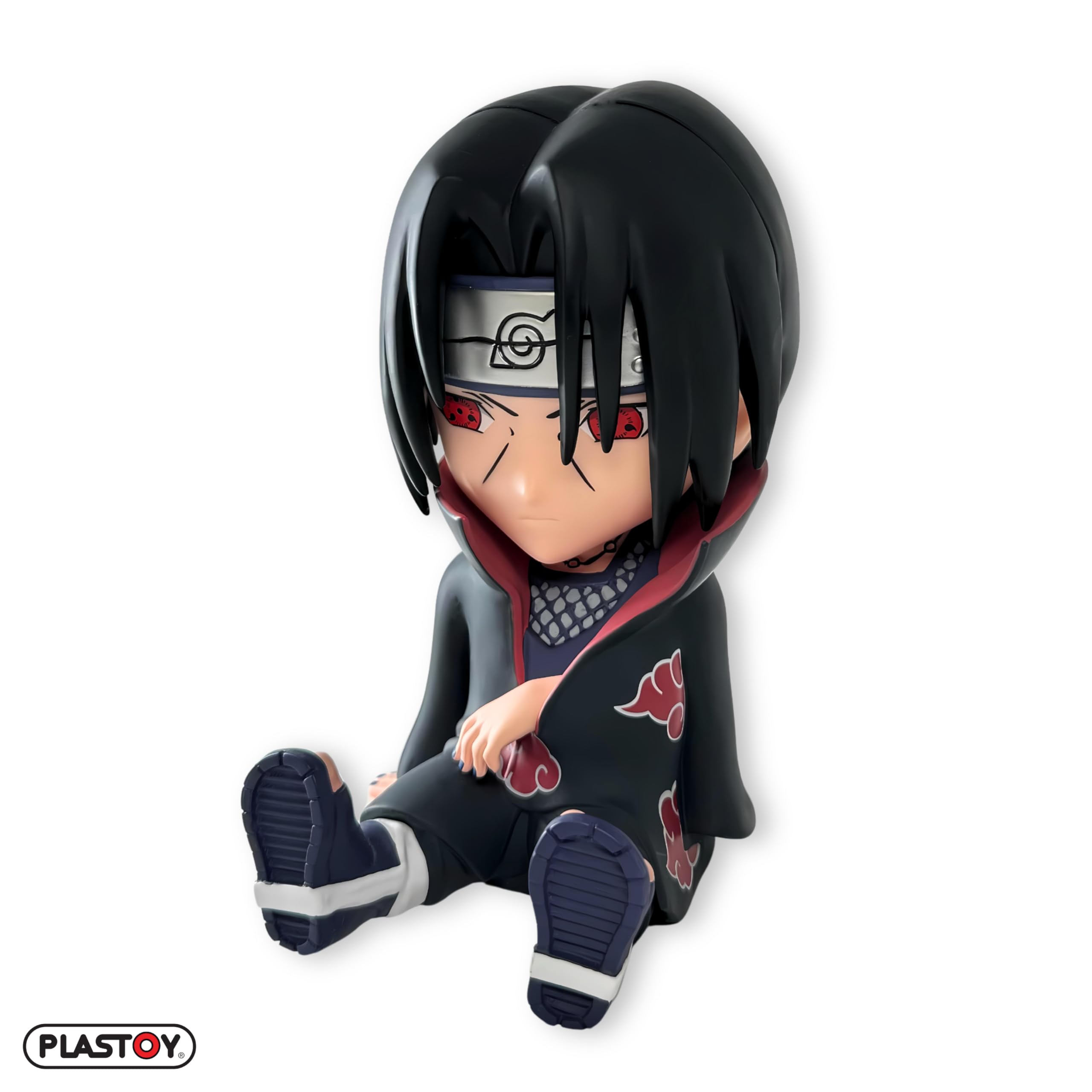 Plastoy Naruto Shippuden Salvadanaio Itachi Uchiwa - Plastica - 15 cm