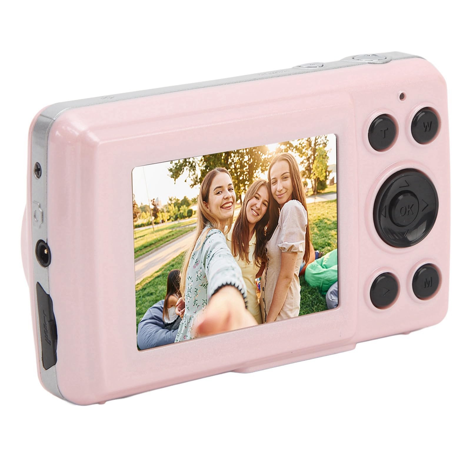 16MP Digital Camera, 2.4 inch HD Display Screen, 16X Zoom, 1080P Video Recording, Auto Focus Multi Axis Stabilization Portable Digital Camera, Vlogging Camera (Pink), Wisoqumz5obtig20-11-image-26