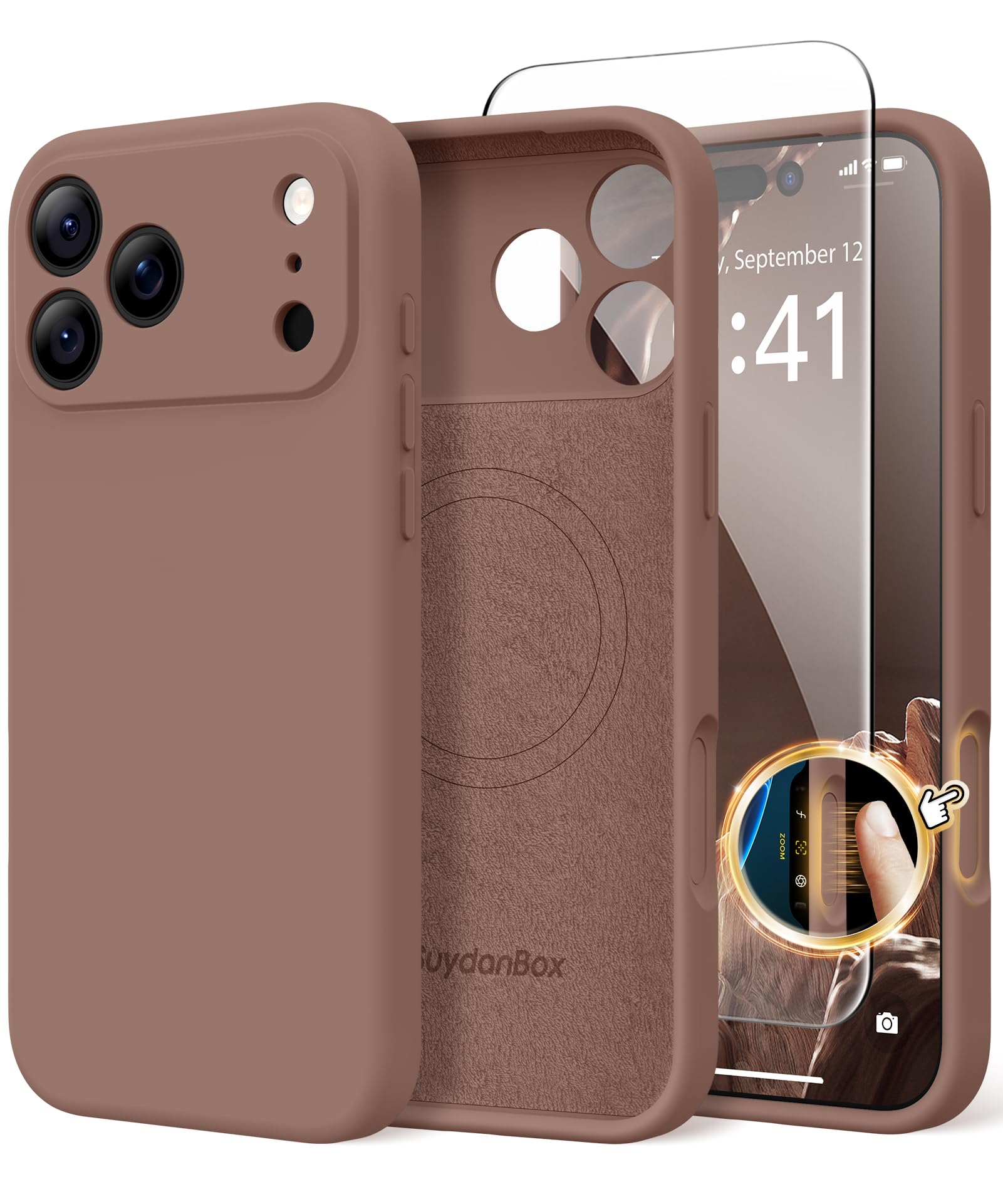 Magnetic for iPhone 18 Pro Max/iPhone 17 Pro Max Case Silicone