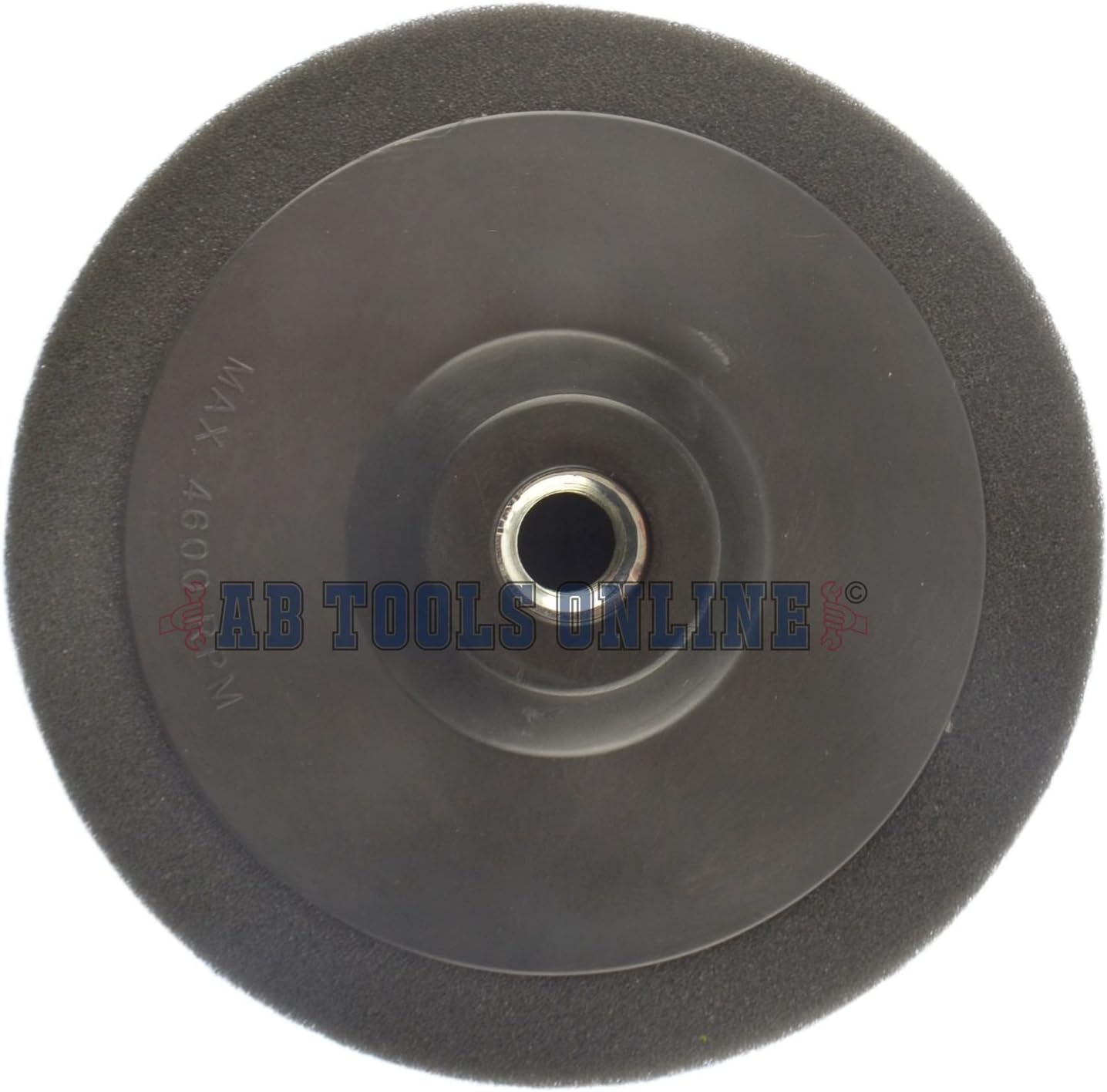 AB Tools 150mm M14 Thread Black Polishing Mop Sponge Buffing Wheel Polisher SIL329