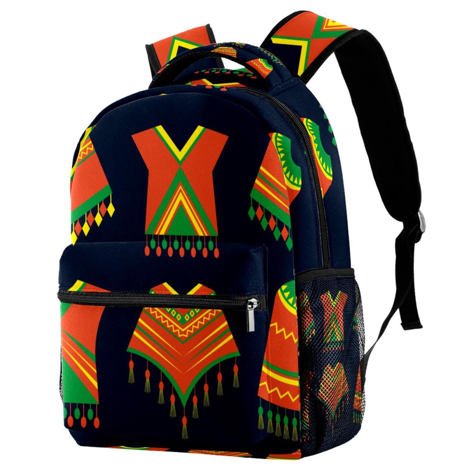 Sac à dos d'école et de voyage décontracté multicolore pour filles