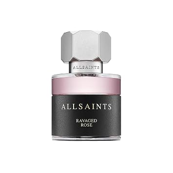 AllSaints Ravaged Rose Eau De Parfum - Floral & Fruity Perfume with Rose Fragrance - Intense Unisex Perfume with Amber & Woods - Rich Fragrance for Daytime Wear - 30mL/1 fl oz | Unisex Eau de Parfum, Fruity Rose Scent, Long Lasting Fragrance, Great Gift, Italian Bergamot, Rose, Soft Musk & Cedar Notes