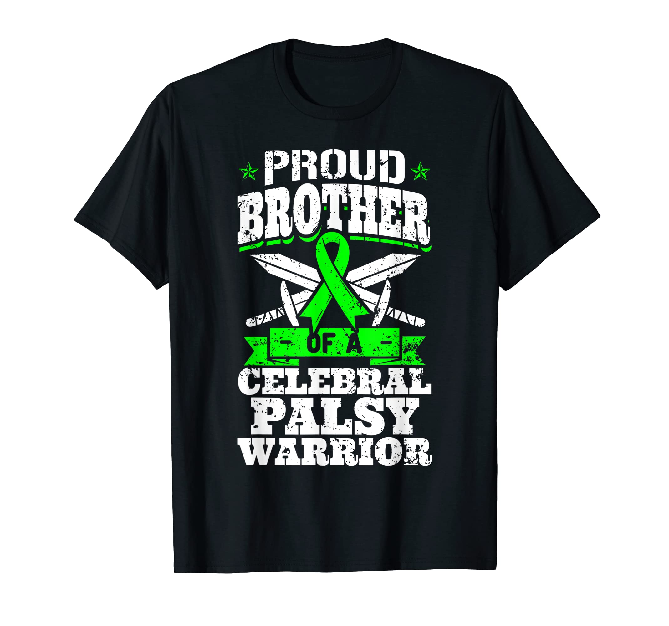 Proud Brother Of A Cerebral Palsy Warrior CP Awareness Bro T-Shirt