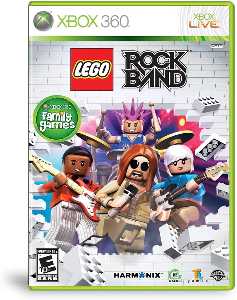 新品未開封　レゴロックバンド　海外版　ps3ソフト Amazon.com: Lego Rock Band - Xbox 360 (Renewed) : Video Games