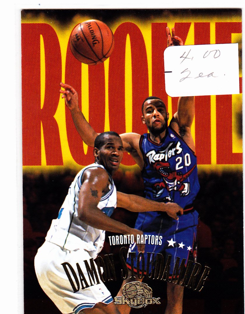 1995-96 SKYBOX DAMON STOUDAMIRE RC ROOKIE CARD at Amazon's Sports  Collectibles Store
