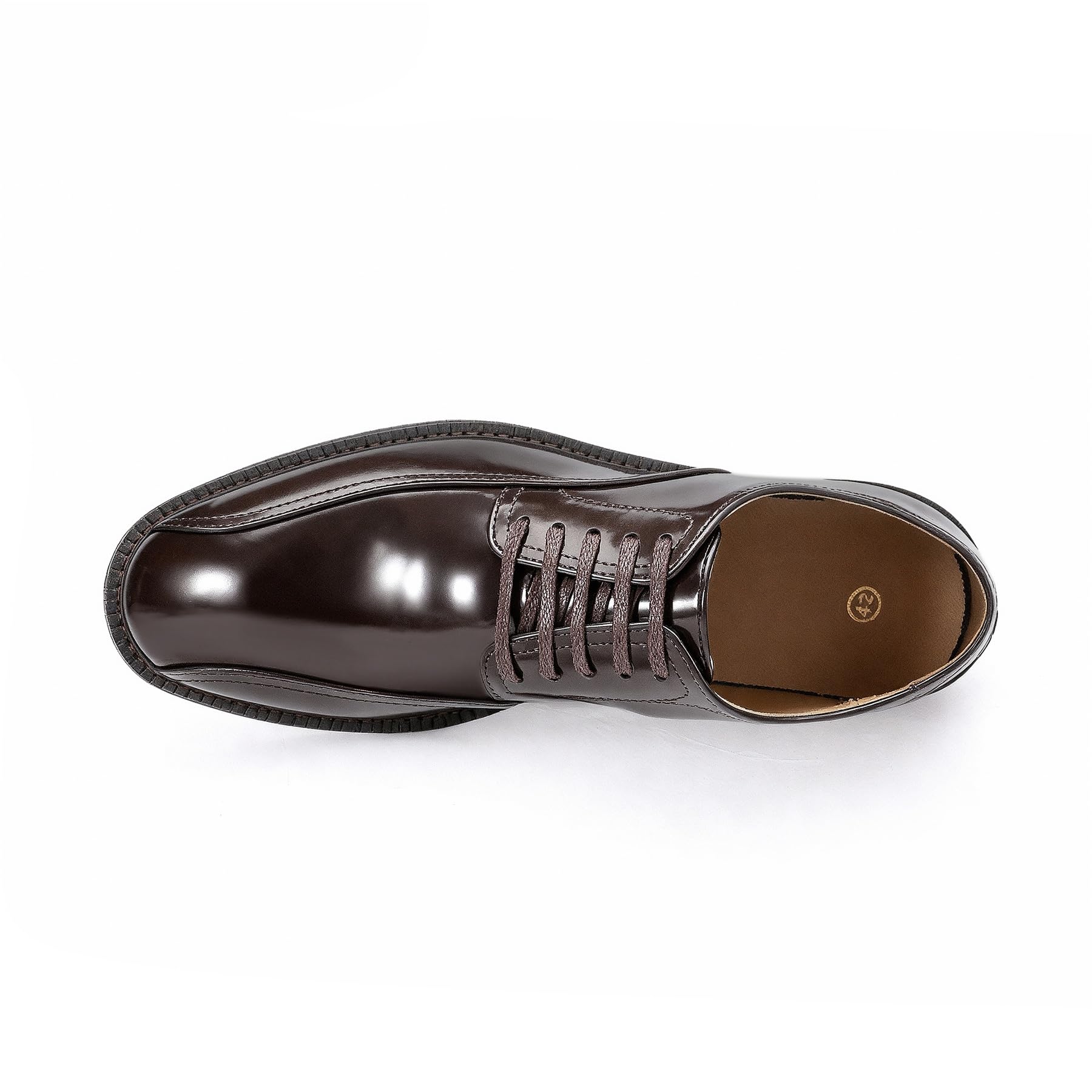 Allthemen Scarpe Oxford Uomo in Pelle Stringate Business Derby Basse Classico Elegante Allacciare Sposa