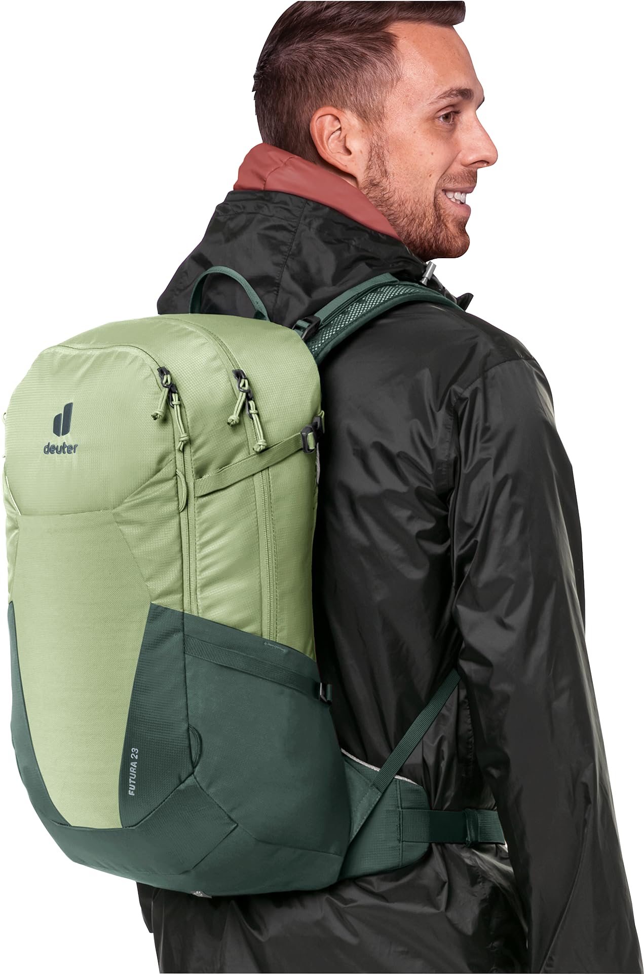 deuter Plecak turystyczny Futura 23, Grove-ivy, 23 L, Minimalistyczny