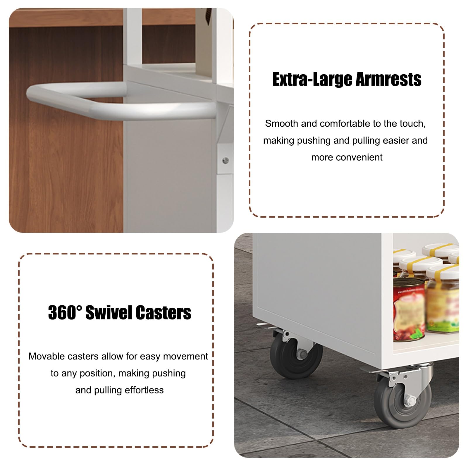 Tragbarer Outdoor-Händlerwagen, mobiler Lebensmittelständer mit Rollen, einfache Montage, Eisenmarktstand für Parks, Streetfood und Veranstaltungen (Rot, 160 cm)