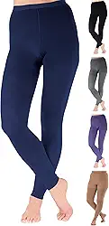 Leggings de Compressão para Mulheres Circulação 20-30 Mmhg-Meias de Suporte Sem Pés Opacas para Recuperação Pós-Cirúrgica, Edema, Diabetes, Dor Nas Pernas-Azul-Marinho, Pequeno-A717Nv