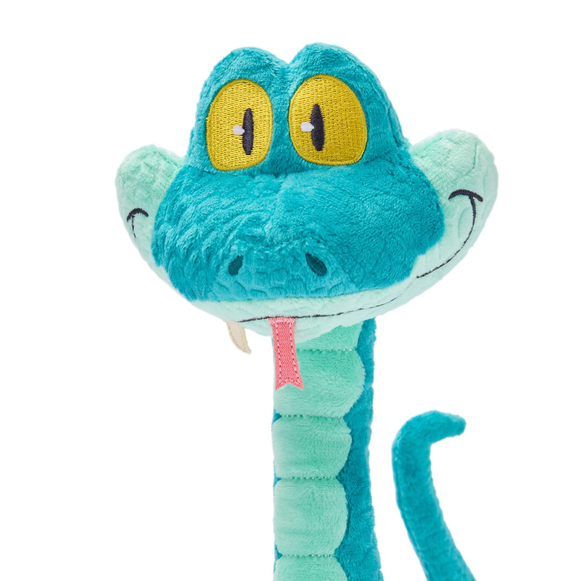Disney Store Offizielle Gary De'Snake Plüschfigur – Zootopia 2 Spielzeuge für Mädchen und Jungen – Niedliches Plüschtier mit detaillierter Plüsch-Skulptur und gestickten Details – Disney-Spielzeug für