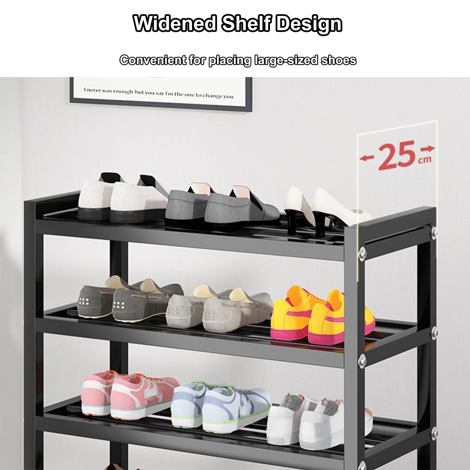 Panca Imbottita Porta Scarpe con ripiano Resistente alle intemperie, Organizer per Ingresso, Seduta salvaspazio per Soggiorno, Camera da Letto, Balcone (OneSize)