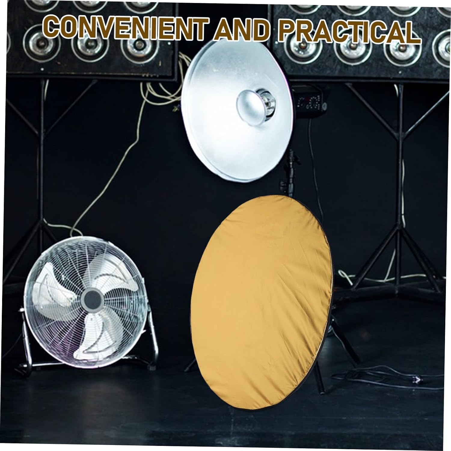 Gadpiparty Light Reflector Diffuser Portable Five One Photography Diffuser Board for Studio and Outdoor Lighting Design Materials Easy to Carry Wide Reflective