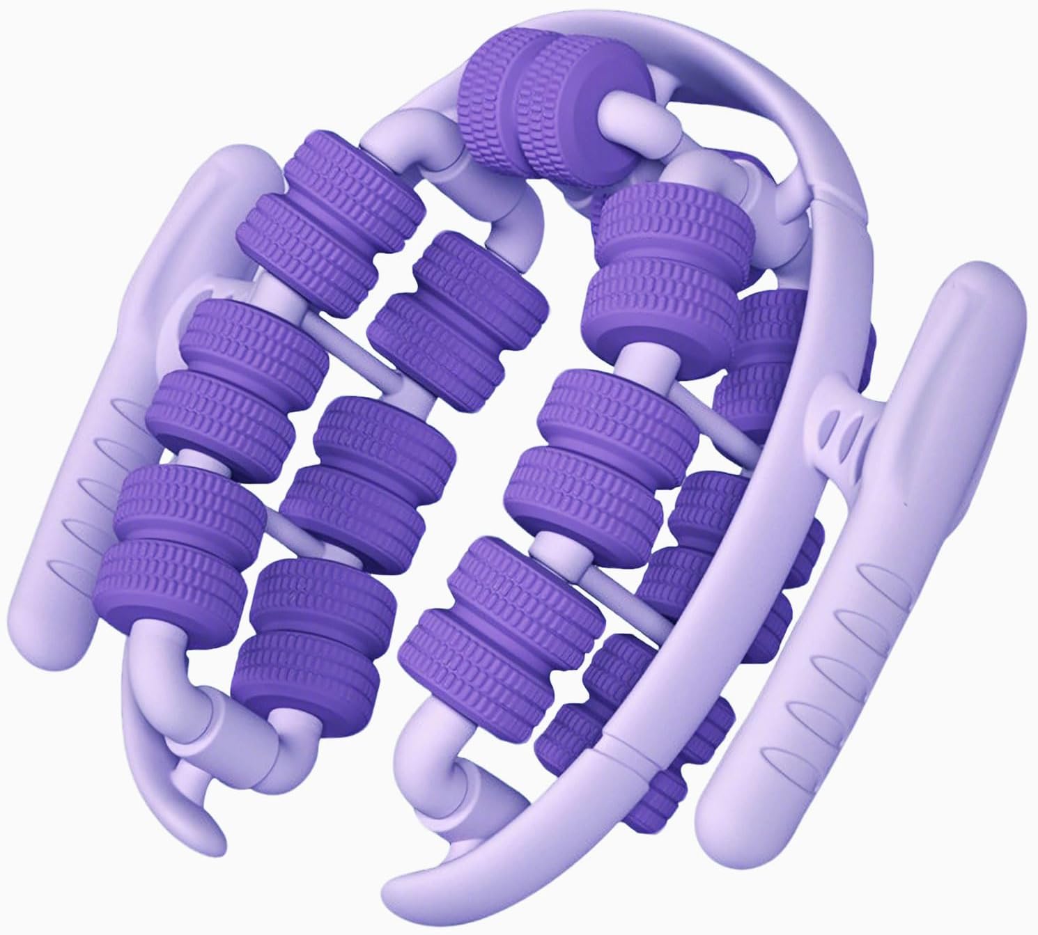 Cellulite Remover for Legs, Anti Cellulite Roller and Lymphatic Drainage Massager, Massage Roller for Muscle Recovery, Body Sculpting Massager Tool, Violet, 1 Piece