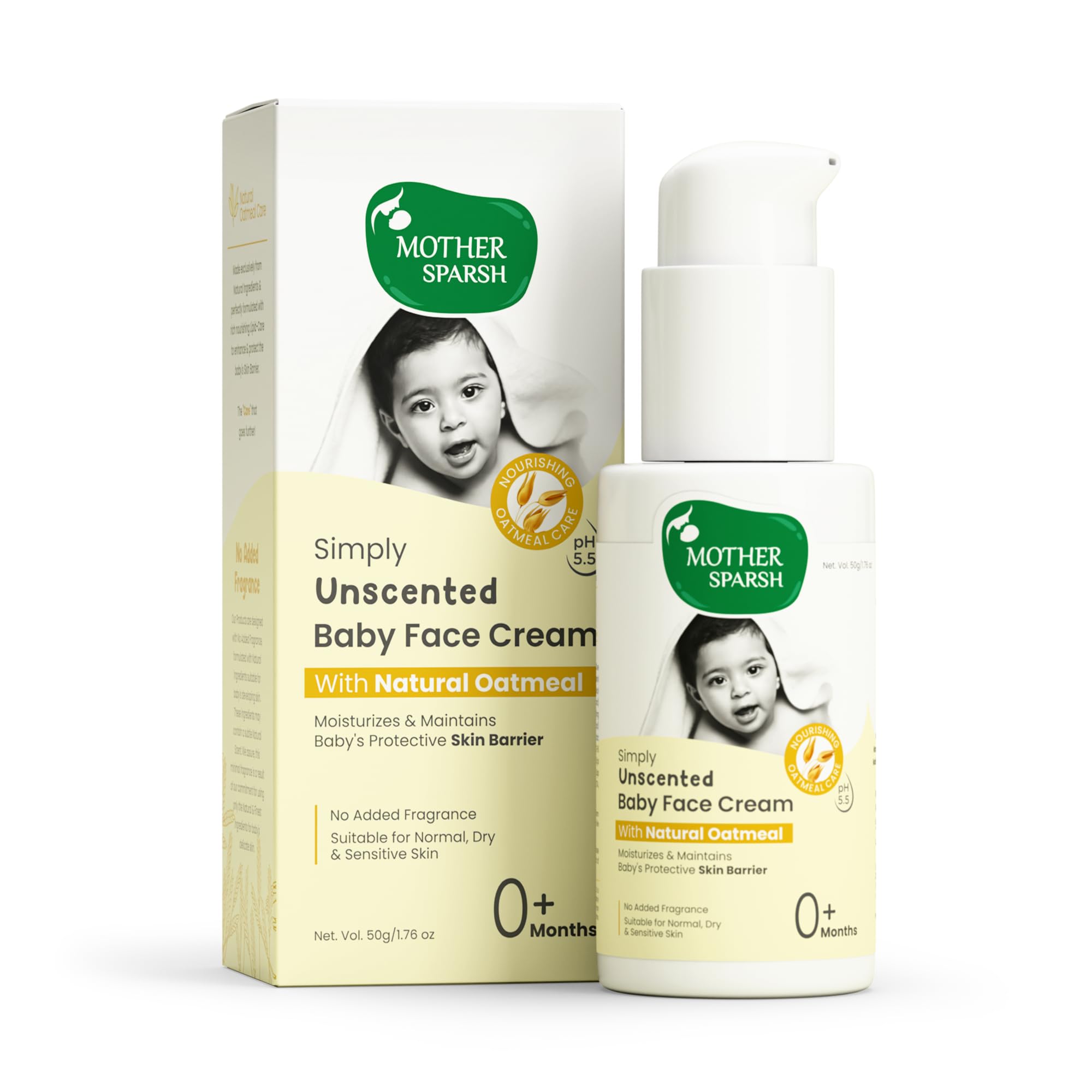 See full amazon price history chart for Mother Sparsh Simply Unscented Baby Face Cream with Oatmeal -50g | Fragrance Free Baby Cream for Sensitive Skin Mother Sparsh Simply Unscented Baby Face Cream with Oatmeal -50g | Fragrance Free Baby Cream for Sensitive Skin (B0D987XP9T) Amazon Price History, Amazon Price Tracker