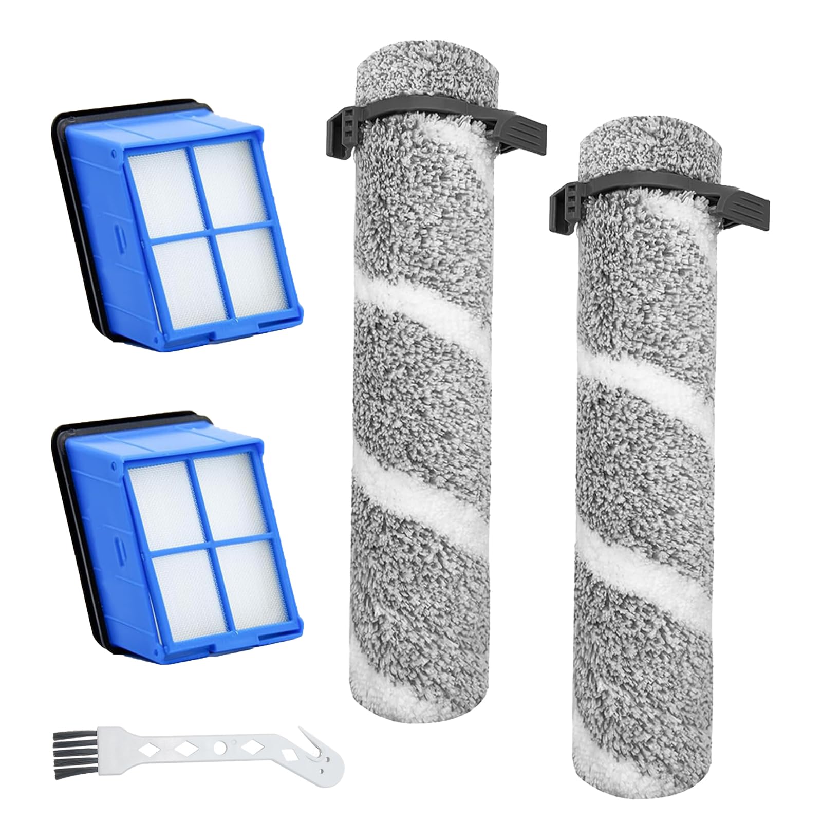 Brush Rolls Filter Replacement Kit For Bissell CrossWave OmniForce Edge 3930F/3933/V2/3999z Cordless - View #9