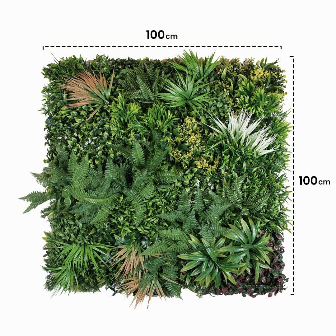 CATRAL Jardín Vertical Sauvage para Jardín y Terraza Exterior 100X100CM | Producto Nortene Para Jardín, Terraza Y Exterior, Resistente Y Duradero Para Uso Exterior Continuado. Fácil Instalación