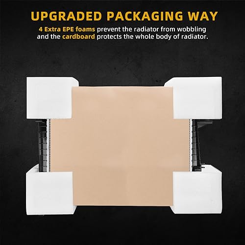 Vista 48 de DWVO Radiador completo compatible con Chrysler Town & Country Dodge Grand Caravan 3.3L 3.8L V6 2005-2007