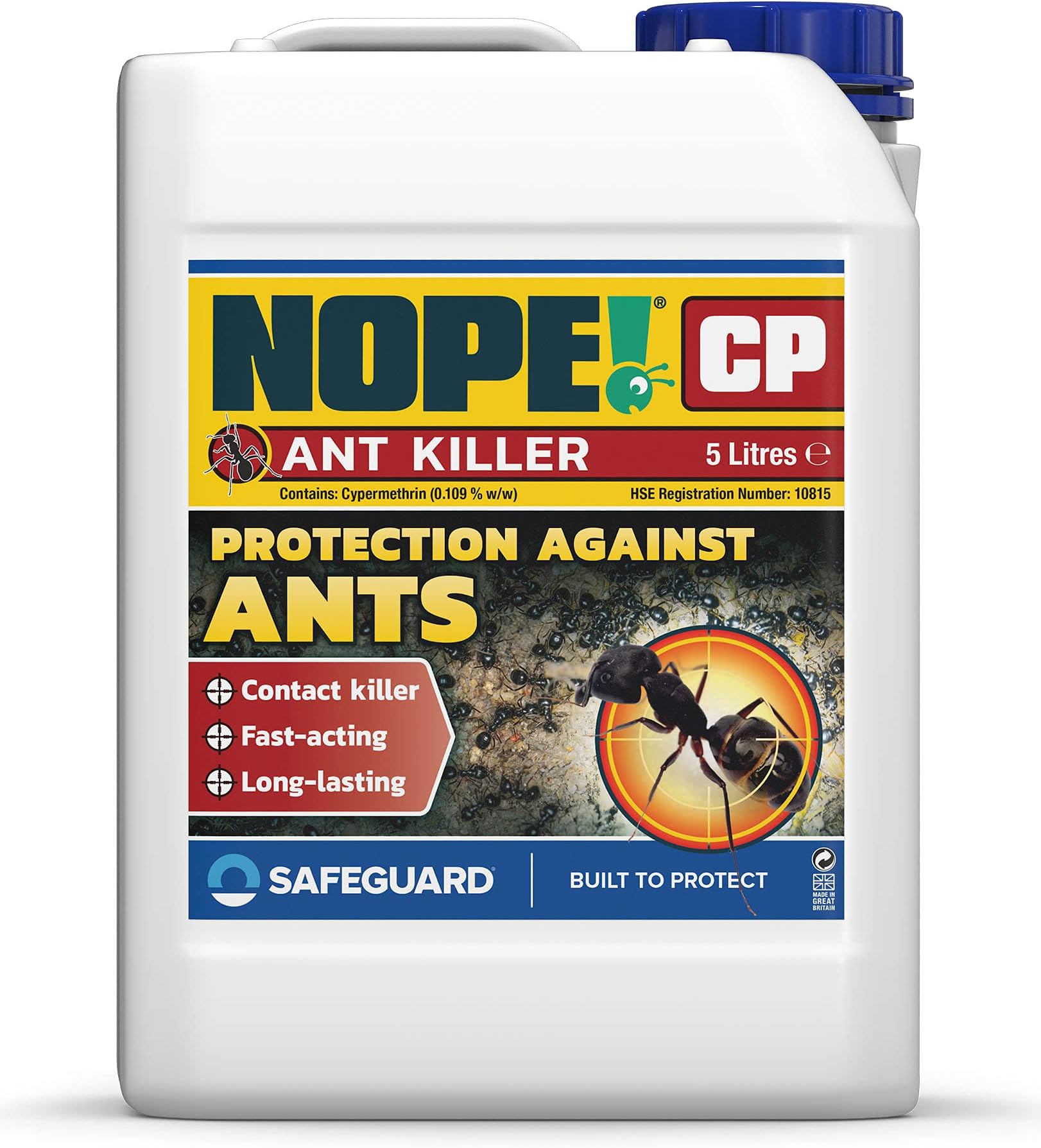 CP Ant Killer (5 Litre) Long-Lasting, Fast Acting for Indoor and Outdoor use