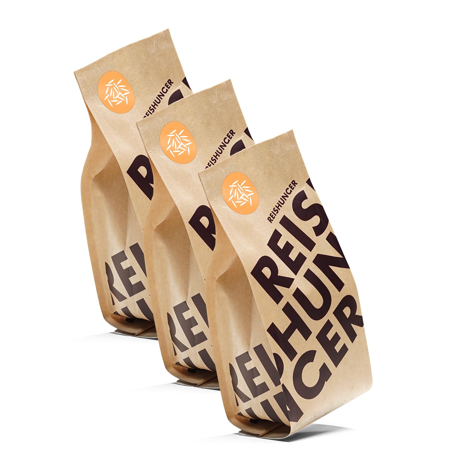 REISHUNGER Kleb Reis – 3 x 3 kg | Echter asiatischer Kleb Reis – fein-süßliches Aroma