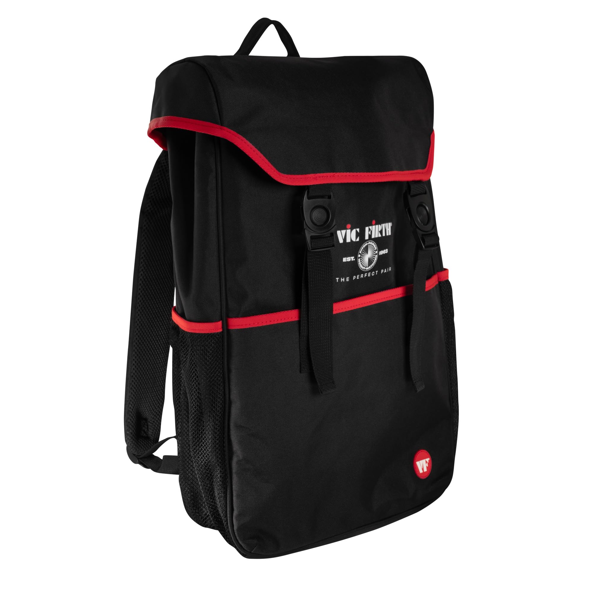 VIC FIRTH - VXBP0053 - Hülle für Drumsticks Rucksack Kollektion Protegé - rot, schwarz