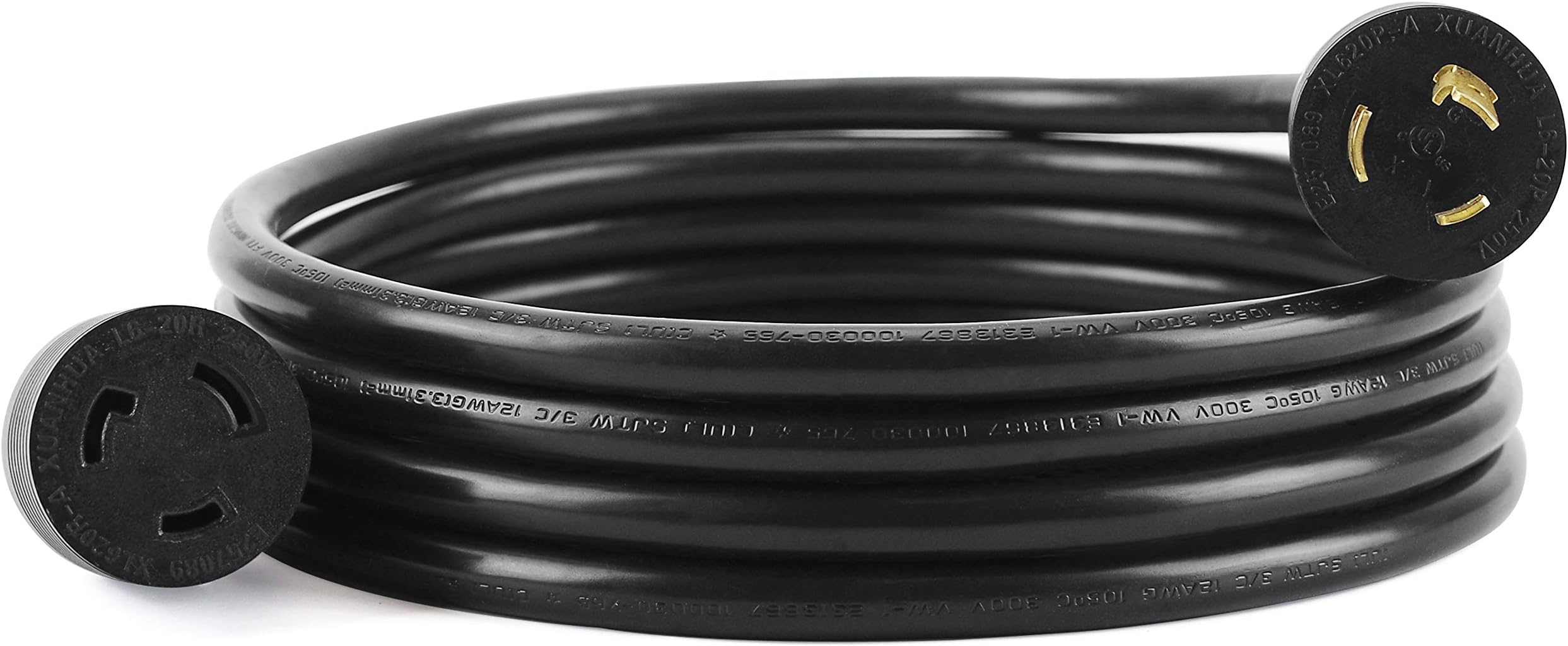 Parkworld NEMA L620 Extension Cord, Locking 3Prong, 20