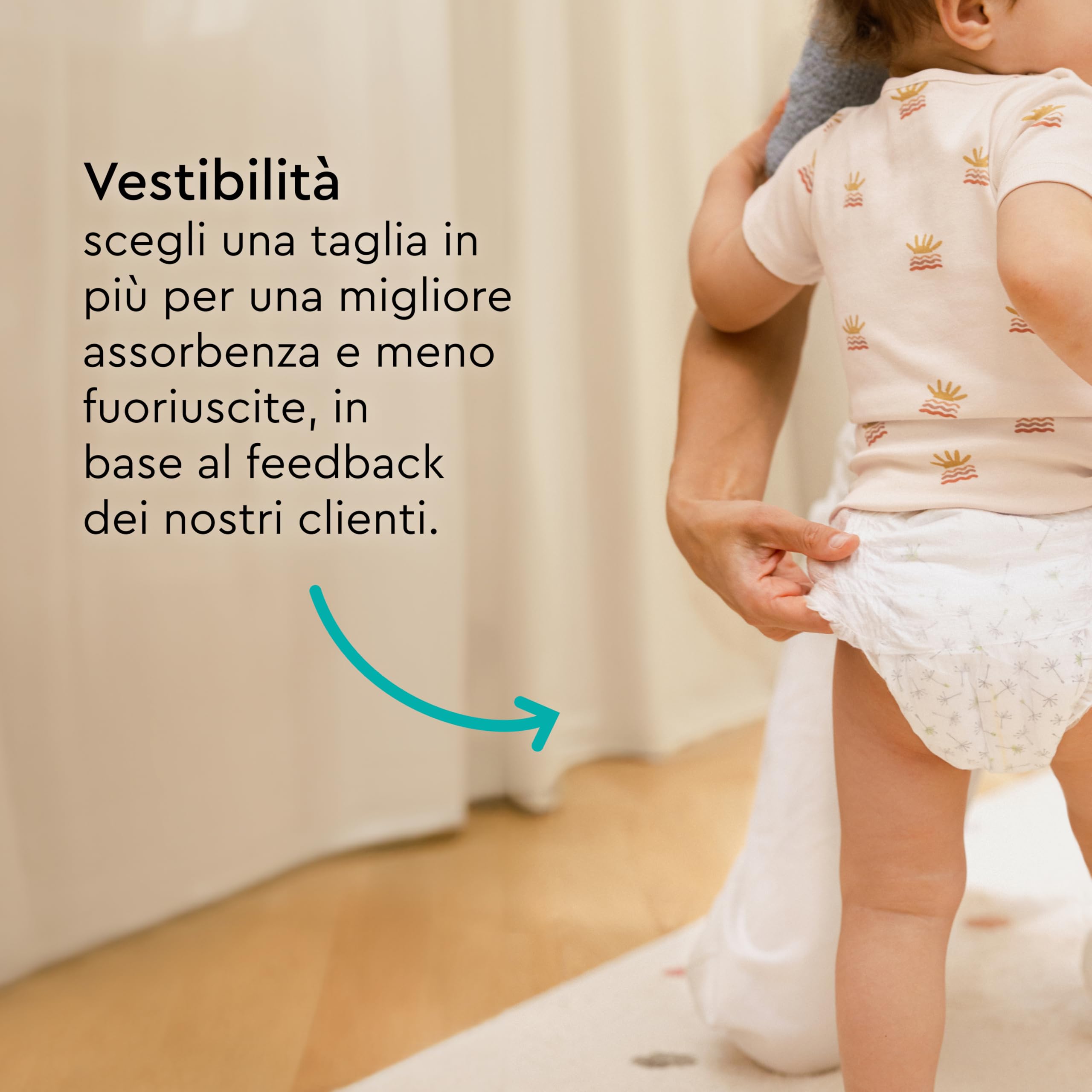Pannolini a mutandina LILLYDOO - Taglia 5 (11-16 kg), pacco scorta (132 unità) nuove tasche pipì e pupù, massima protezione, 0% profumi e lozioni, per pelli sensibili, dermatologicamente testati