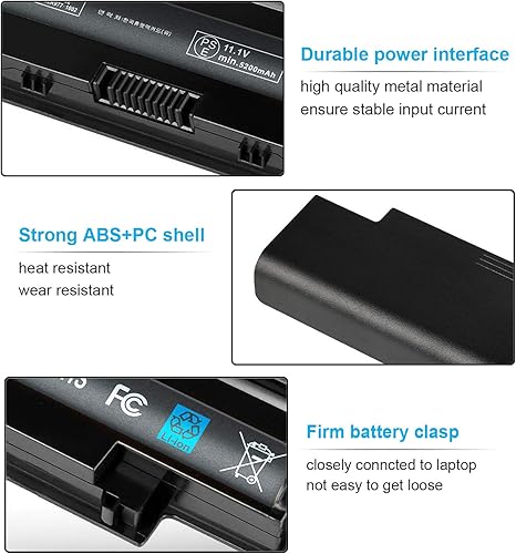 Miniatura 3 de ECHEER - Batería para portátil Dell Inspiron 15R, N5010, N5110, N5030, N5040, N5050, 14R, N4010, N4110, N4050, 13R, N3010, N3110, 17R, N7010, N7110,