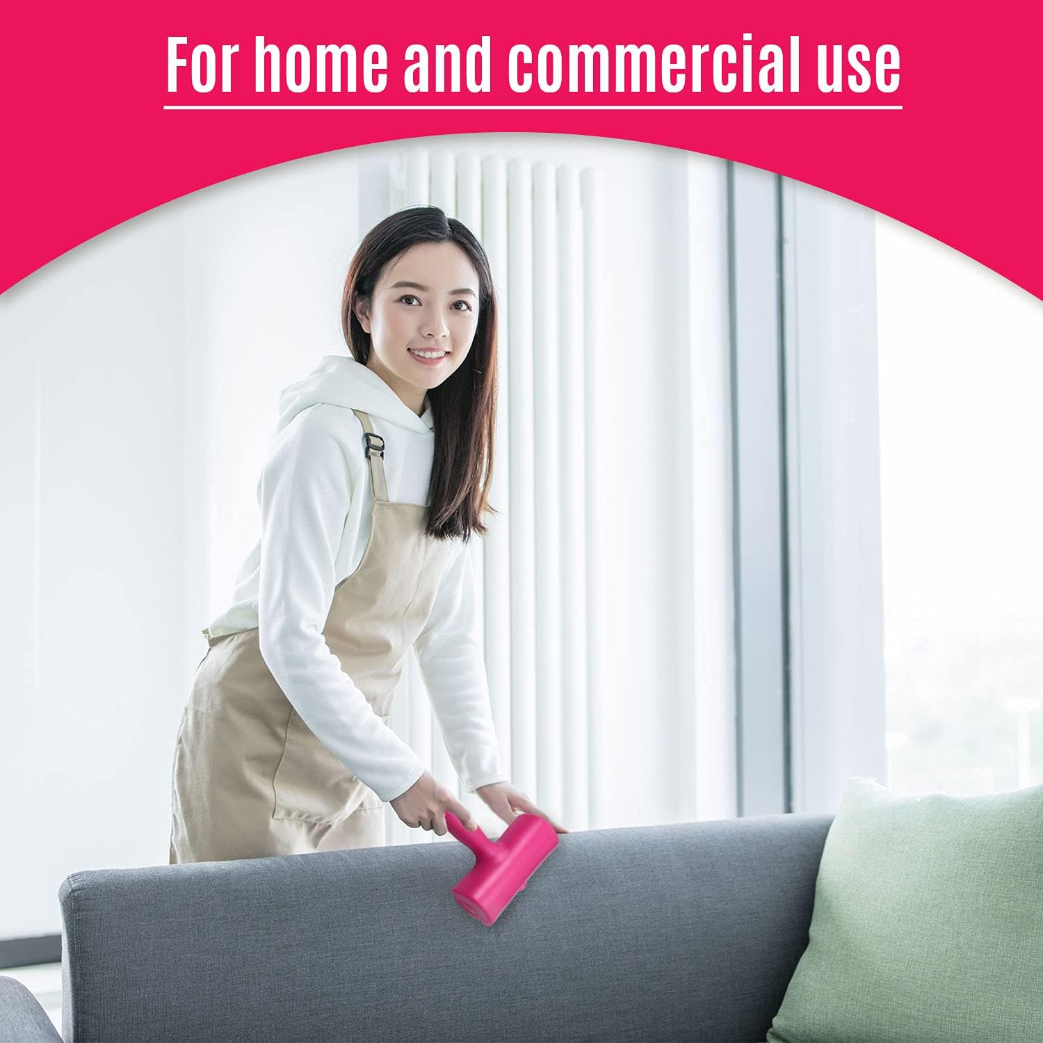 WBM Home Lint Roller for Pet Hairs, Extra Sticky Remover for Dog & Cat Hair Removal, Couch, Clothes, Furniture-60 Sheets