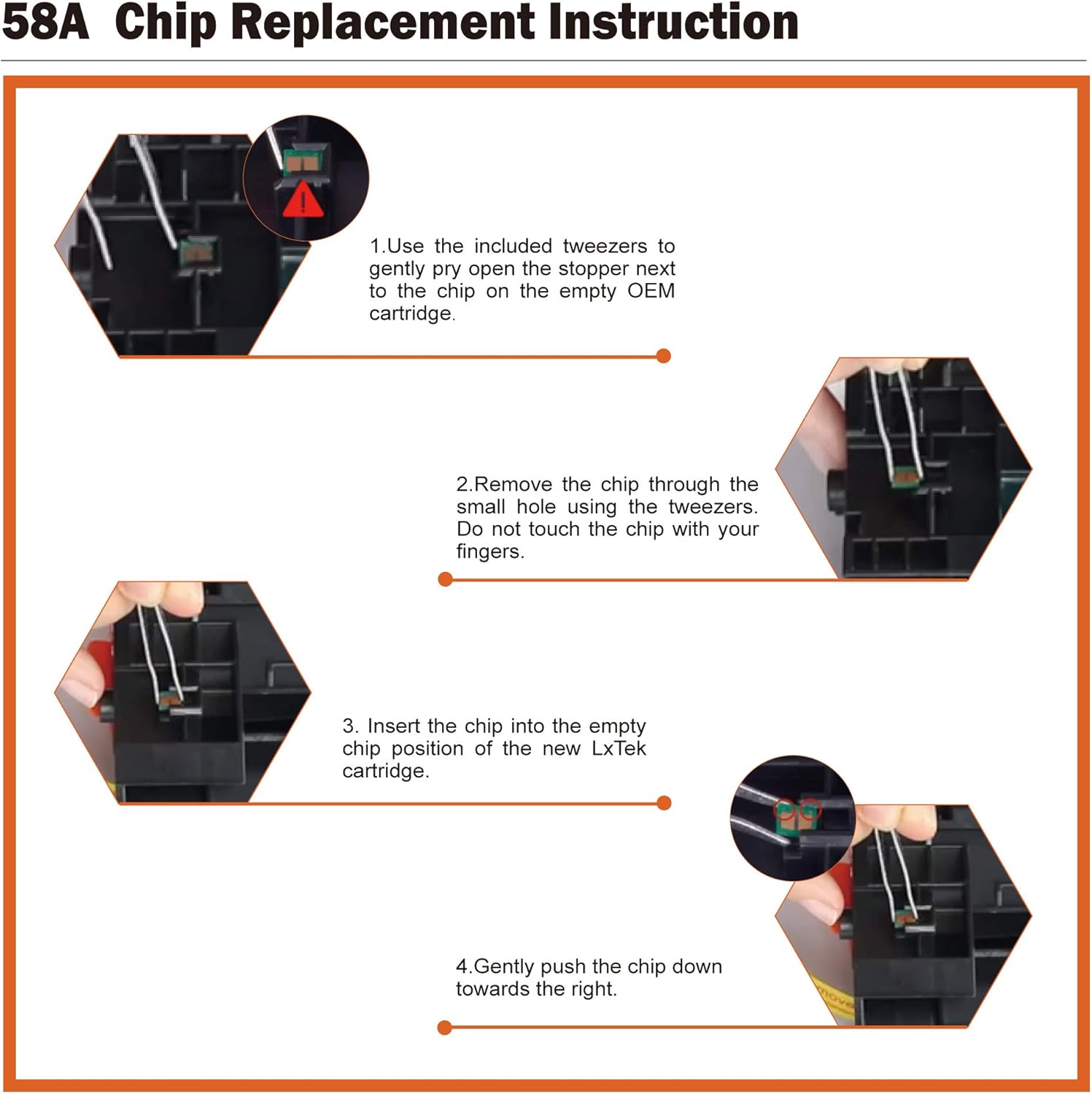 Super Sale 🛒 LxTek Compatible Toner Cartridge Replacement for HP 58A CF258A 58X CF258X Compatible with Laserjet Pro M404 M428 Printer Tray (2 Black, NO Chip) 🛒 Crazy Deals LxTek Compatible Toner Cartridge Replacement for HP 58A CF258A 58X CF258X Compatible with Laserjet Pro M404 M428 Printer Tray (2 Black, NO Chip)