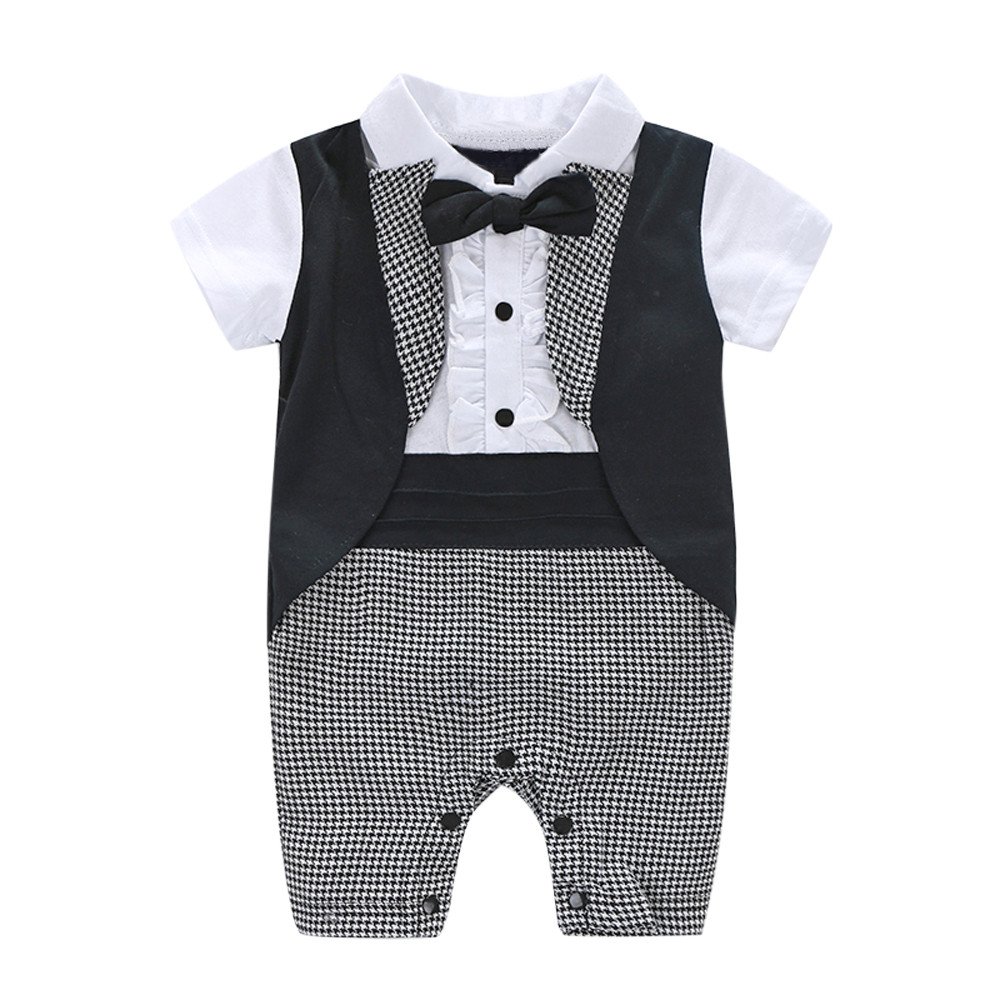 Ensemble De Cérémonie Bébé Pantalon Avec Ceinture, Chemise Et Noeud Papillon Blanc