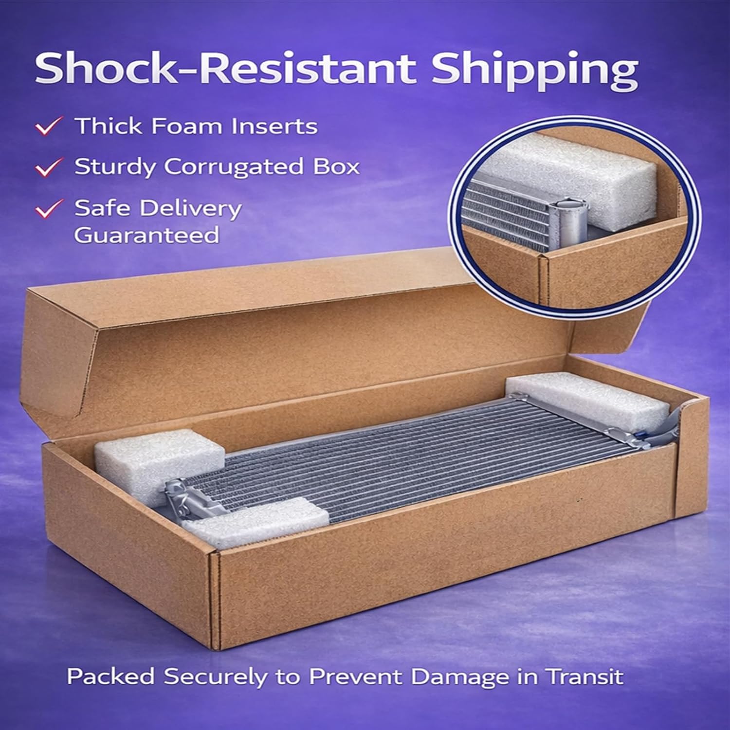 UIU Air Conditioning A/C Condenser Compatible with Chevy Cruze 1.4L 2011-2015,Malibu 2.5L 2013-2015,Cruze Limited 1.4L 2016,Impala 3.6L 2014-2020,Malibu Limited 2.5L 2016 & More Replace 3794