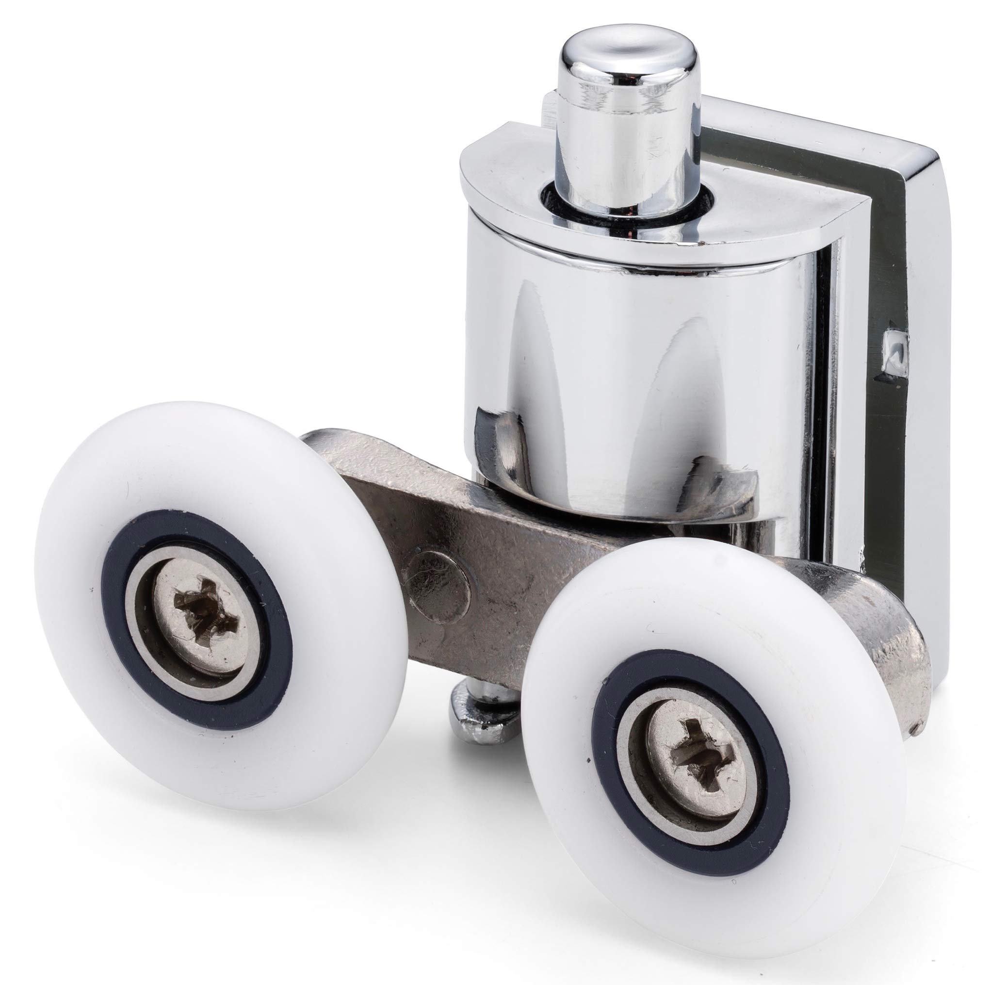1 X Double Bottom Zinc Alloy Shower Door Rollers/Runners 23Mm Wheel Diameter Es1 5060626640542