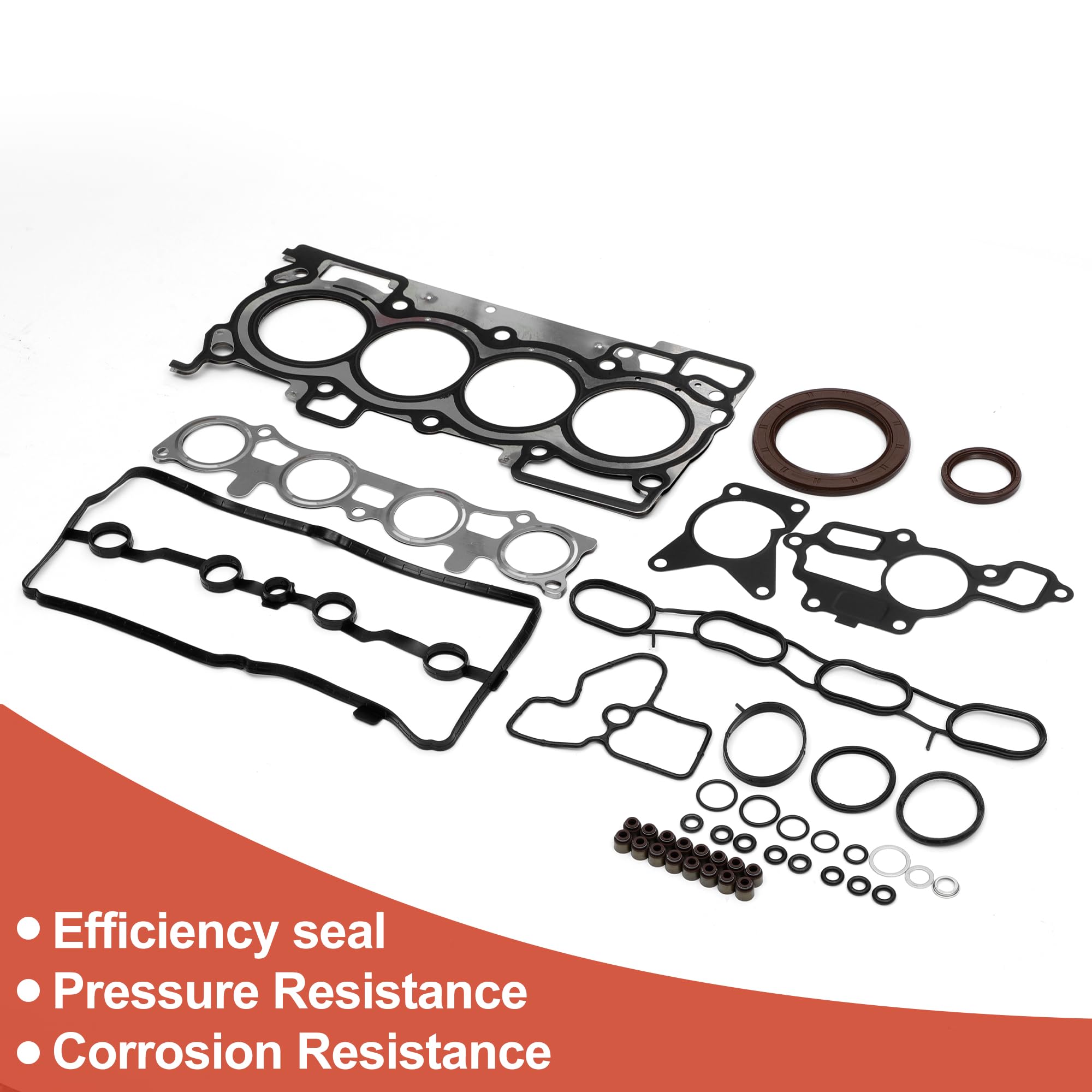 A ABSOPRO Juego De Juntas De Culata Para Nissan Mr20De(G11Z) 1 Juego | OE: 10101EN228, Material: Metal Y Goma, Función: Resistencia A Altas Temperaturas, Instalación Fácil