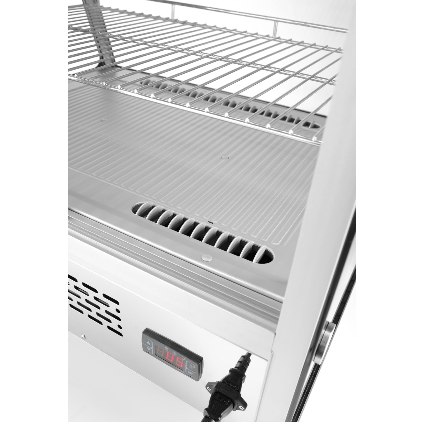 HENDI Vitrina expositora refrigerada - 120 L - 230V / 160W - 686x568x(H) 686 mm