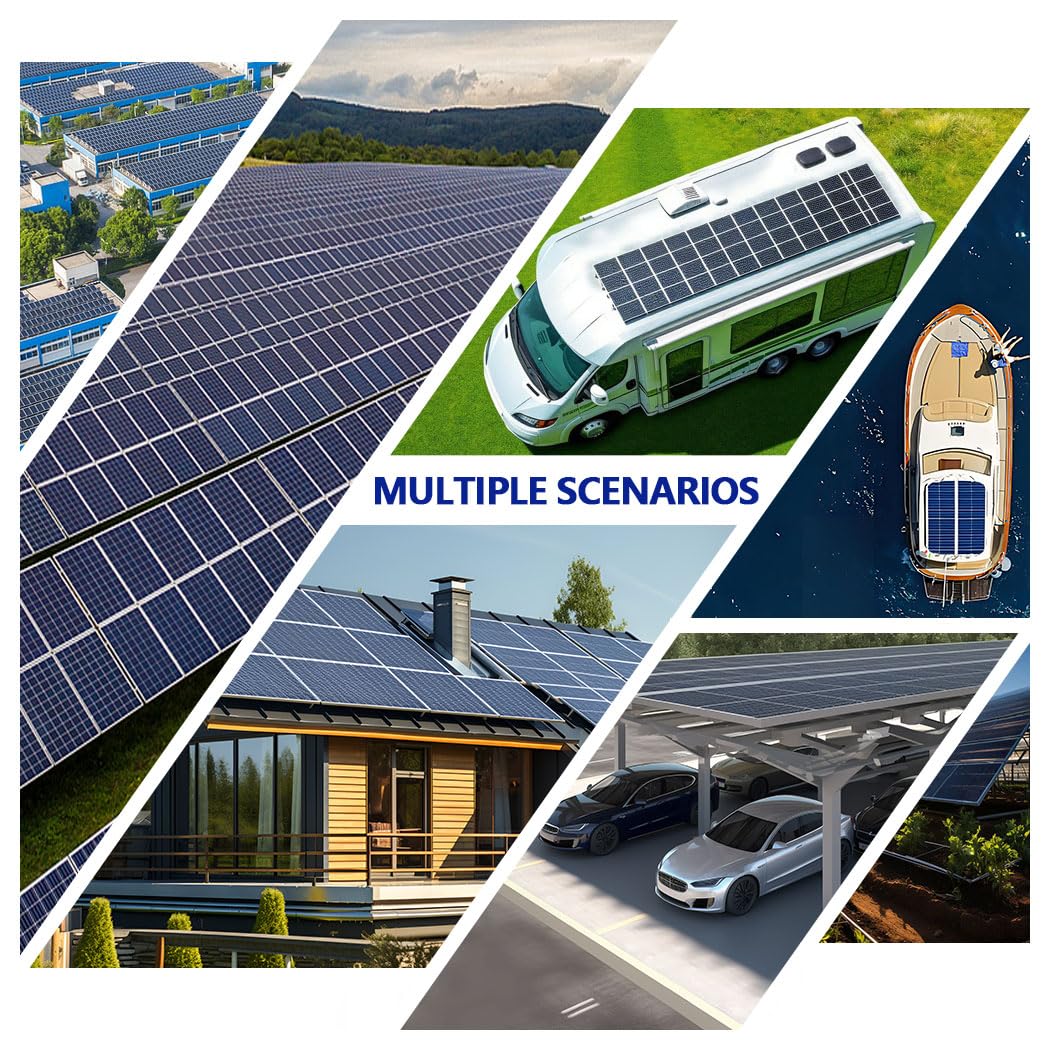 MPPT Laderegler 80A Solarladeregler 12V24V36V48V Automatische Identifikation für das Laden von AGM Gel Nass- und Lithium-Batterien,Wohnmobile,Boote und netzunabhängige Stromversorgungsanlagen